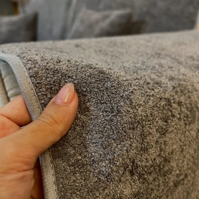 غطاء أريكة مخملي فاخر