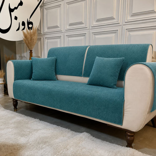 غطاء أريكة مخملي فاخر